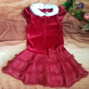 Jona Michelle toddler Christmas dress 4T